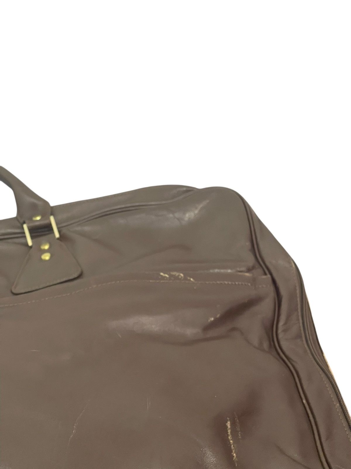 Porter Full Leather Vtg 90s Porter Japan Travel Bag 2🟩1 Size ONE SIZE - 14 Thumbnail