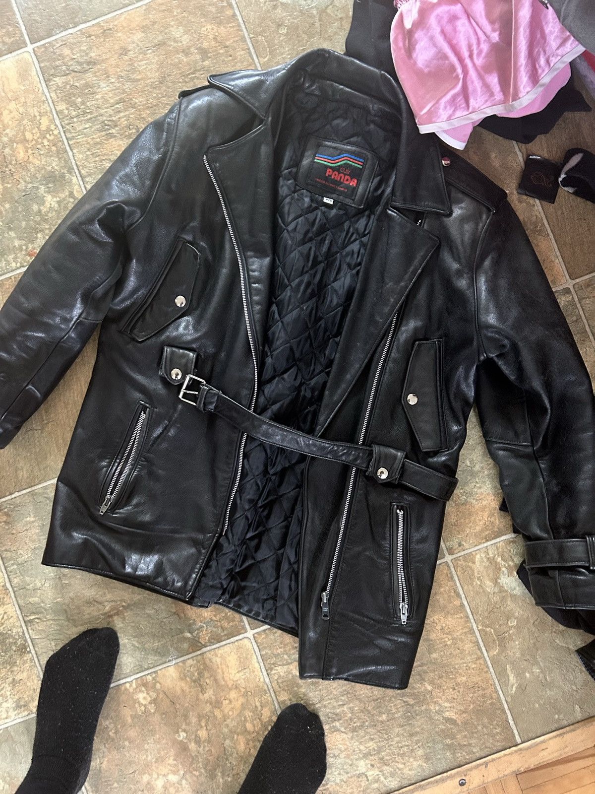 Genuine Leather × Vintage Vintage leather jacket Size US L / EU 52-54 / 3 - 1 Thumbnail