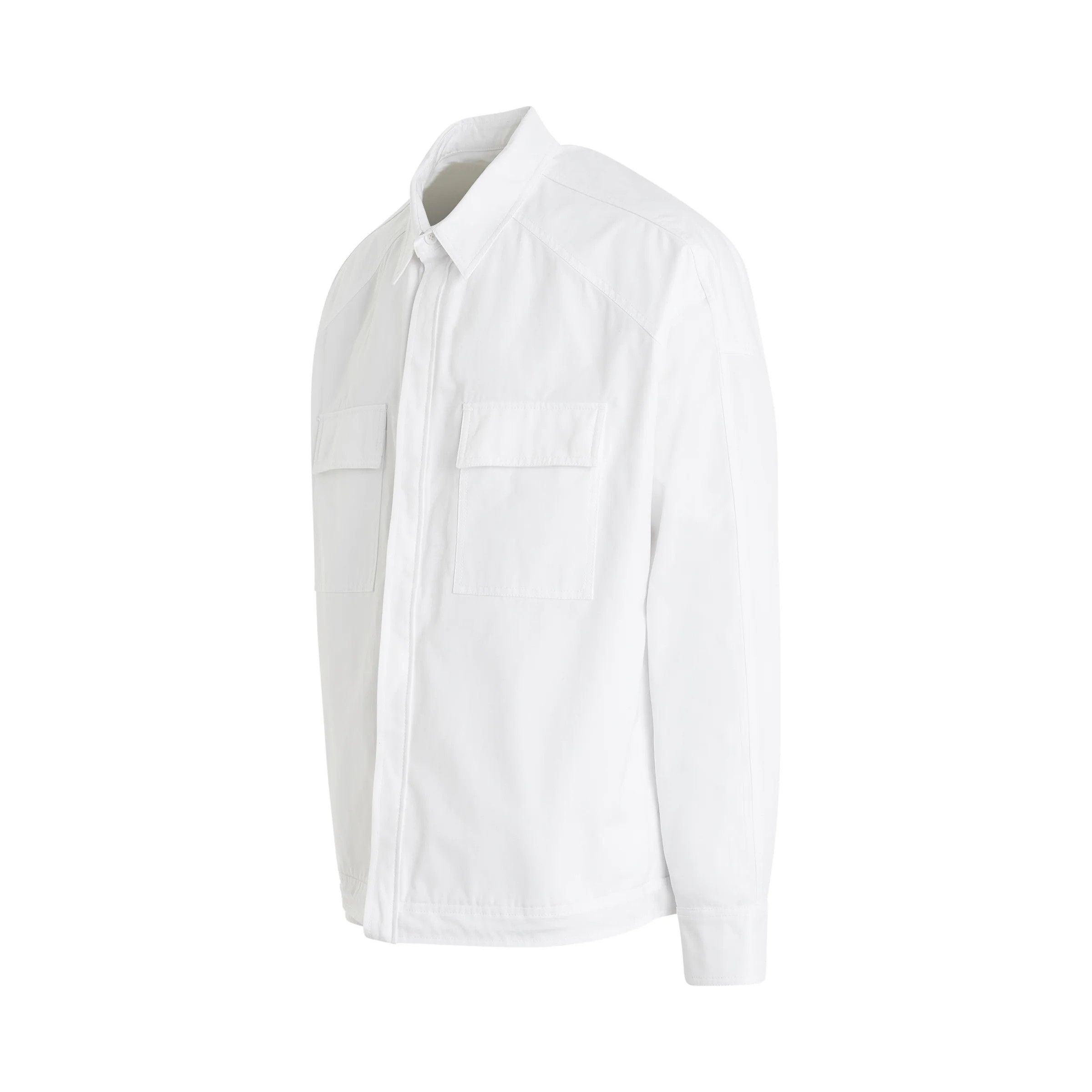 Juun.J o1mris0824 Hem String Shirt in White Size US M / EU 48-50 / 2 - 4 Thumbnail