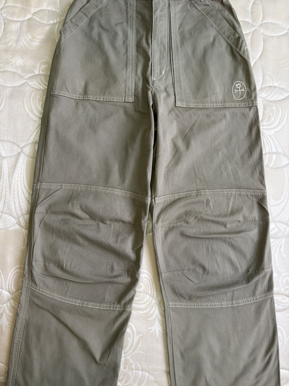 Jean Charles De Castelbajac × Vintage Vintage Castelbajac Sports Outdoor Fatigue Baker Pants Size US 28 / EU 44 - 3 Thumbnail