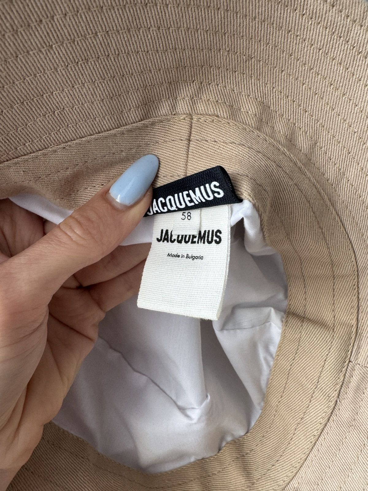 Jacquemus Jacquemus bucket Hat Vintage Classic panama Size ONE SIZE - 4 Thumbnail