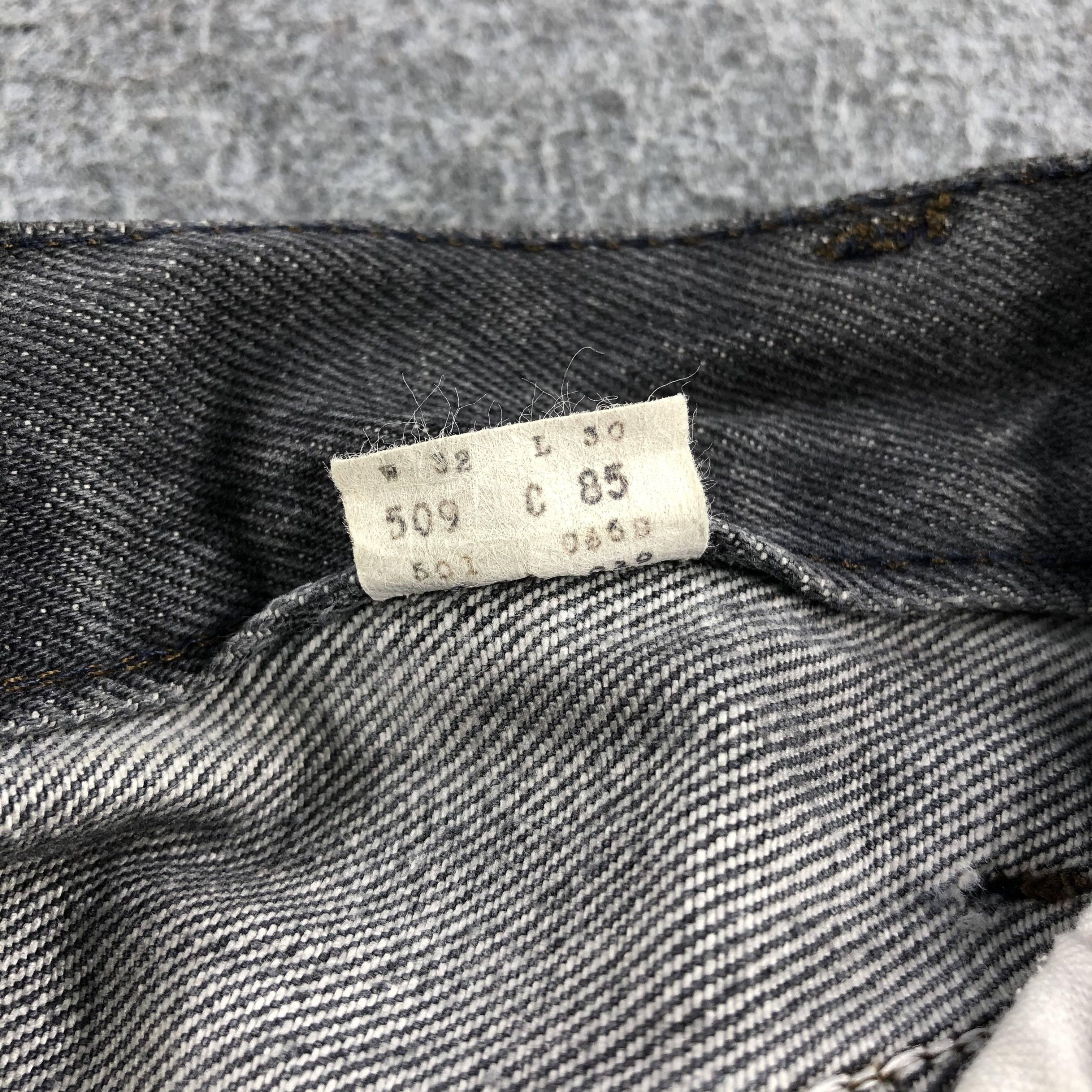 Levi's Vintage 90s Ripped Levis 501 Earth Tone Jeans-J1515 Size US 30 / EU 46 - 15 Thumbnail