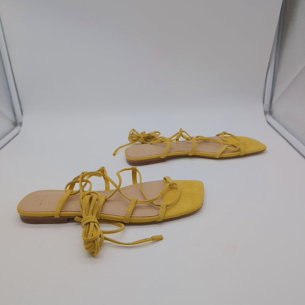 Marc Fisher Marc Fisher LTD Yellow Sz 9 Roman Strappy Sandals Mahalia Size US 9 / IT 39 - 5 Thumbnail