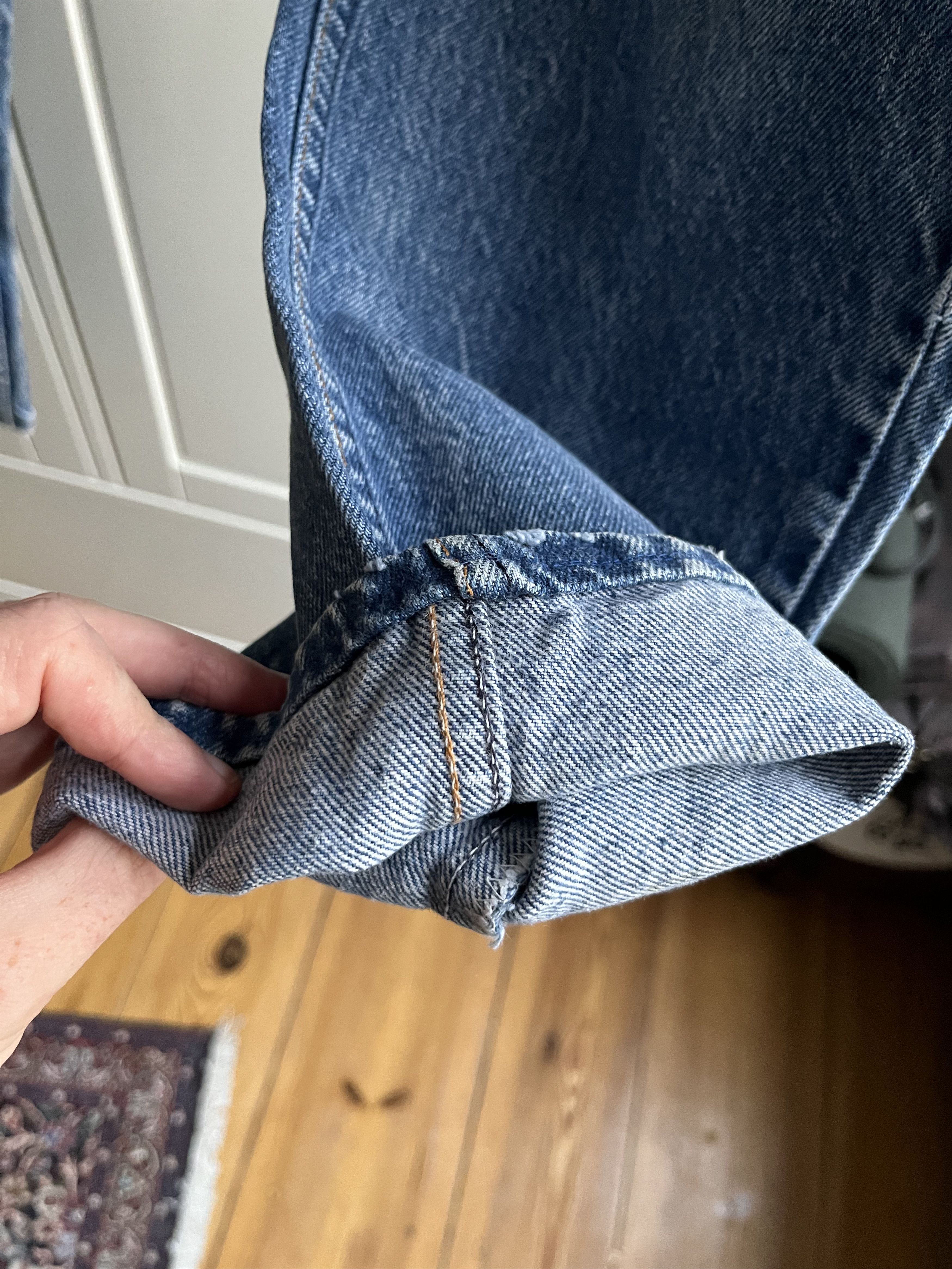 Levi's Vintage Levis 505 Jeans, Made In USA, W33 (=W31 heute), L30 Size US 33 - 5 Thumbnail