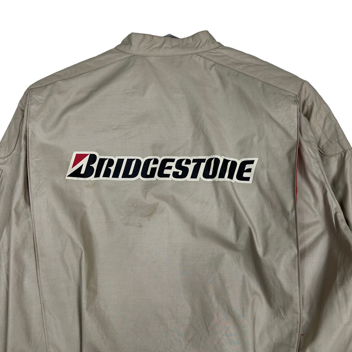 Japanese Brand 🔥 VINTAGE BRIDGESTONE STAFF RACING JACKET Size US M / EU 48-50 / 2 - 9 Thumbnail