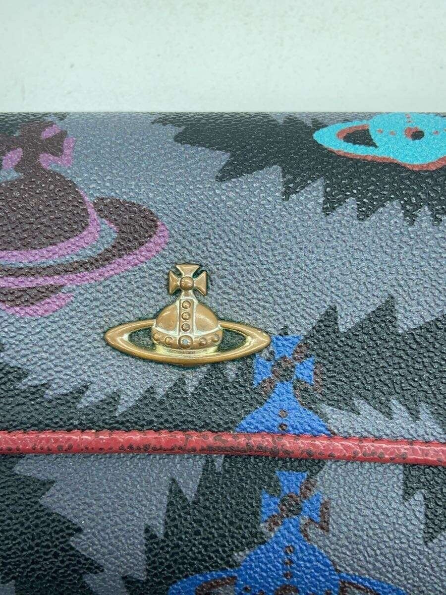 Vivienne Westwood Vivienne Westwood Monogram Poly Long Wallet Grey Size ONE SIZE - 3 Thumbnail