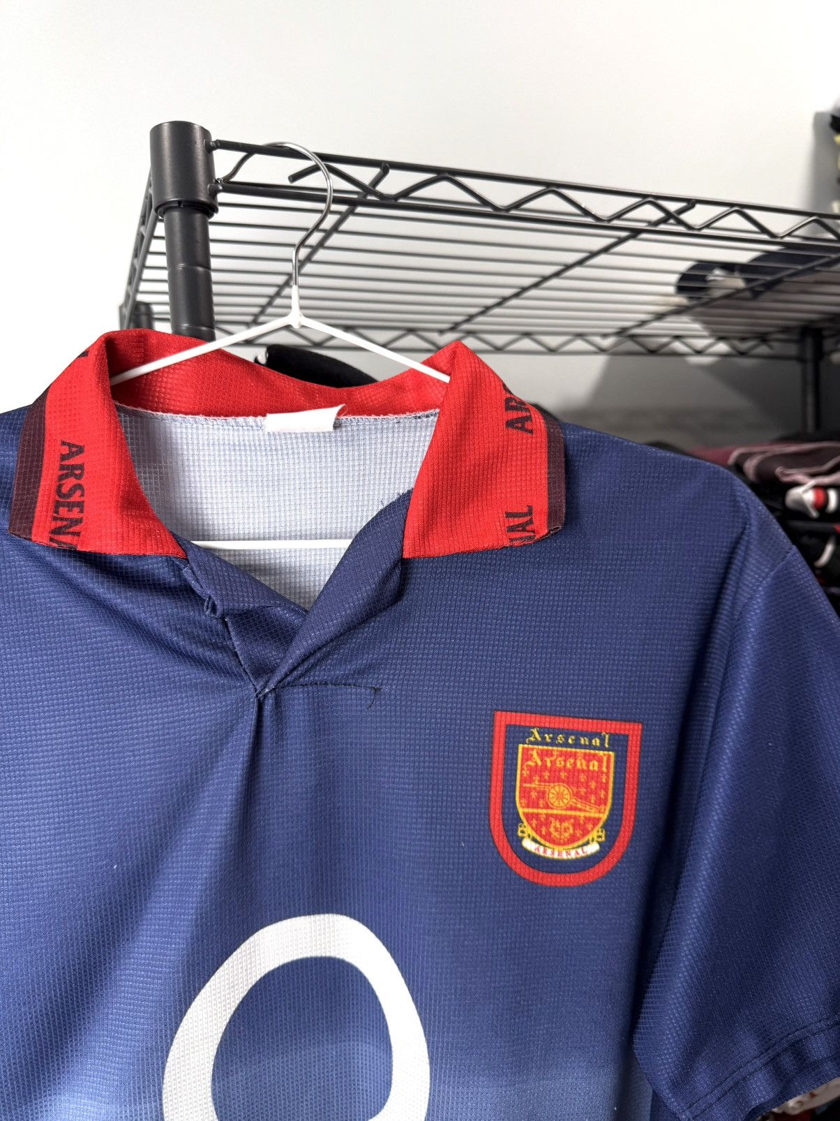 Vintage 1990’s Vintage Arsenal Henry 14 Soccer Jersey T Shirt Size US S / EU 44-46 / 1 - 3 Thumbnail