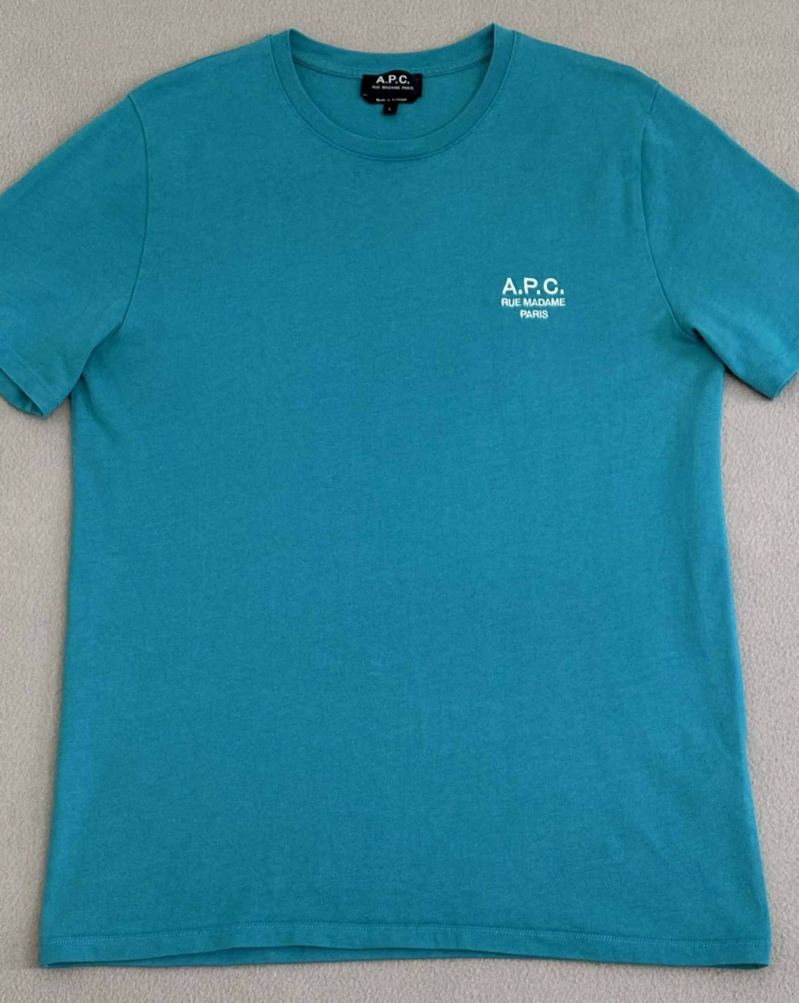 A.P.C. A.P.C Rue Madame Paris T-shirt Large Size US L / EU 52-54 / 3 - 6 Thumbnail