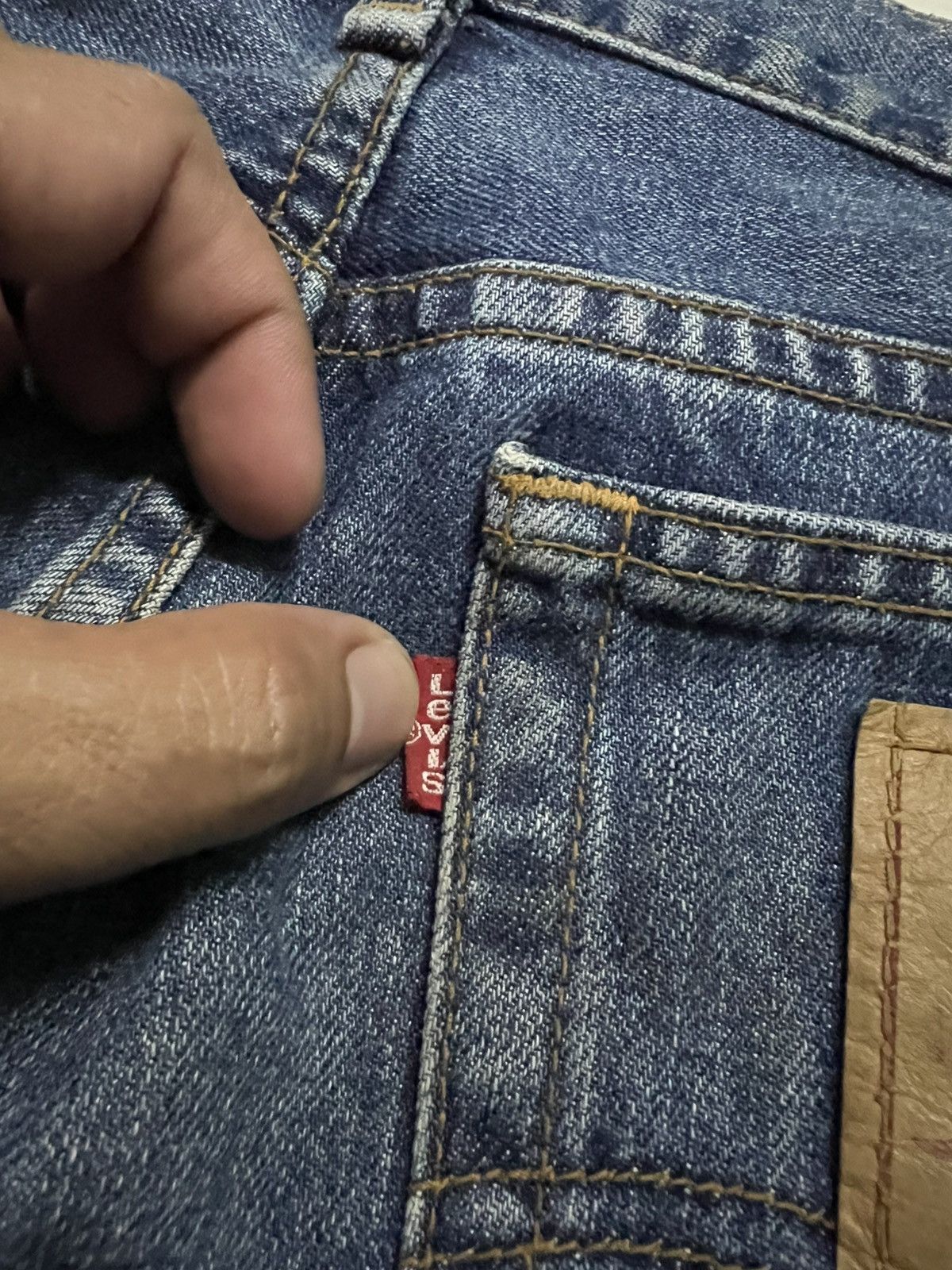 Levi's 💥Crazy 90’s💥Levis 517 Flare Denim Jeans Size US 32 / EU 48 - 20 Thumbnail