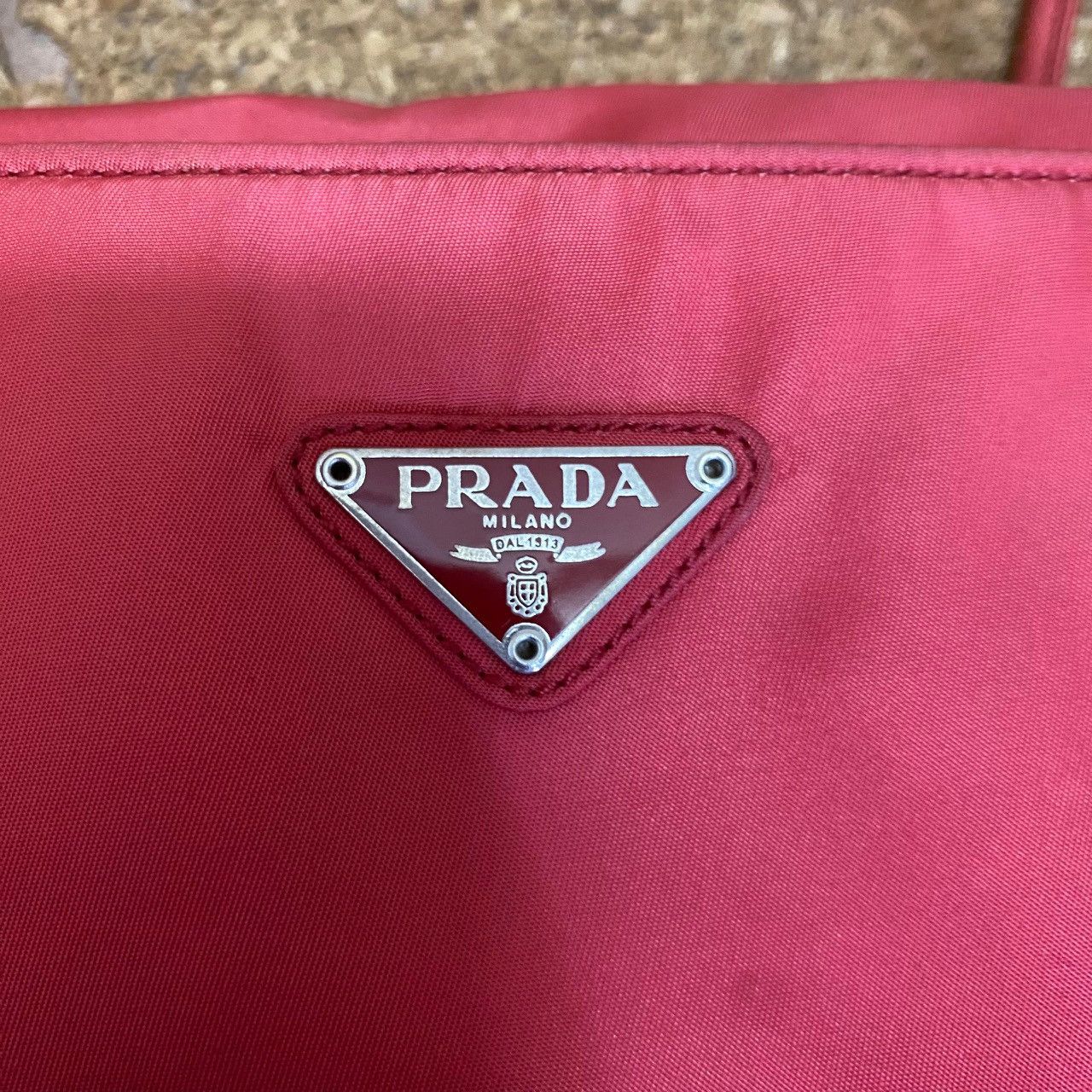 Prada Prada Vintage Tote – Iconic Red Nylon – Everyday Luxury Size ONE SIZE - 4 Thumbnail