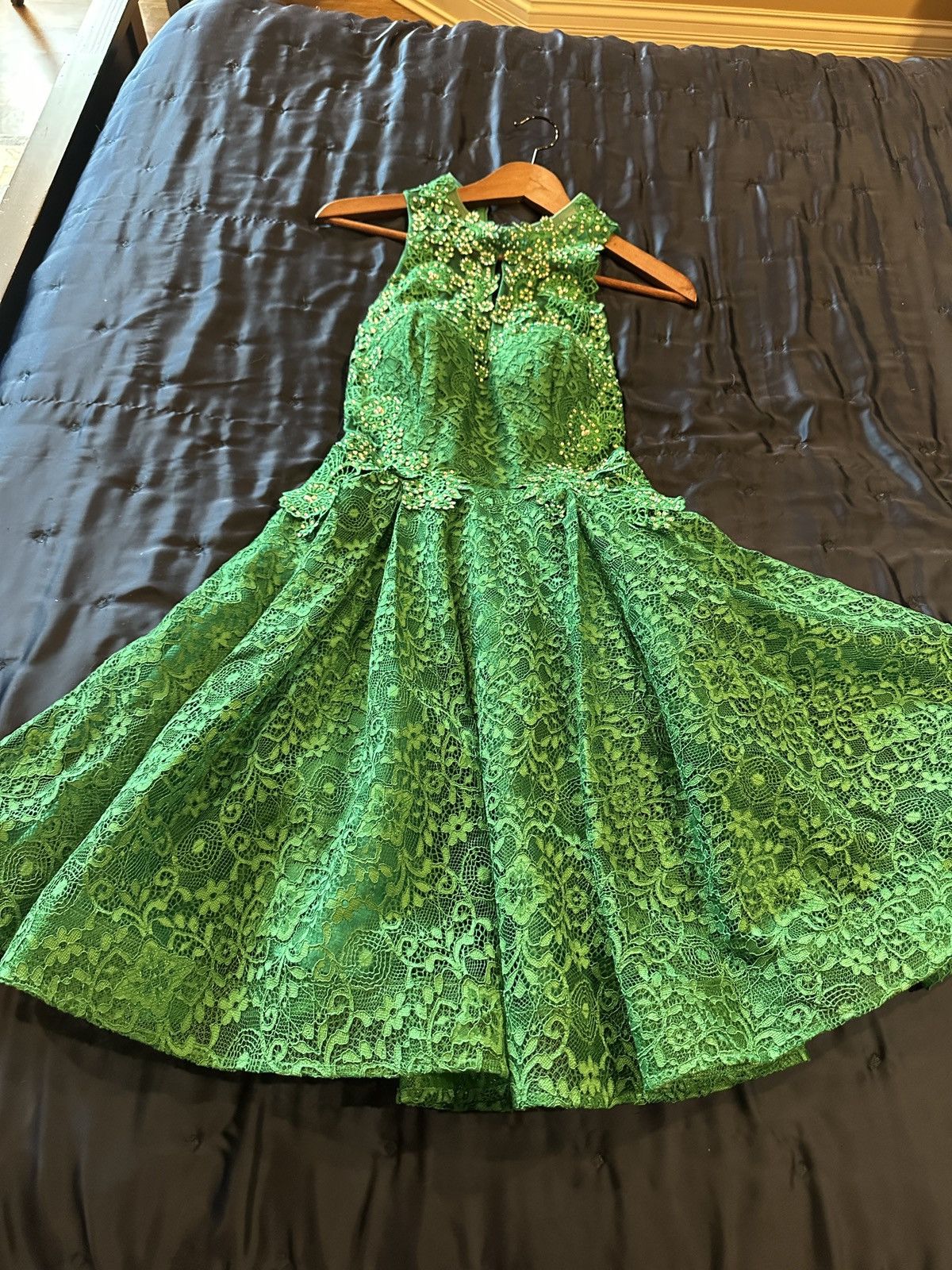 Other Emerald Green Dress Size S / US 4 / IT 40 - 2 Thumbnail