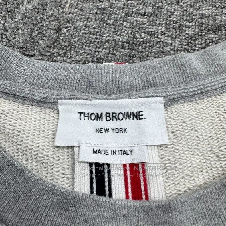 Thom Browne Thom Browne Striped Sweatshirt Size US XL / EU 56 / 4 - 2 Thumbnail