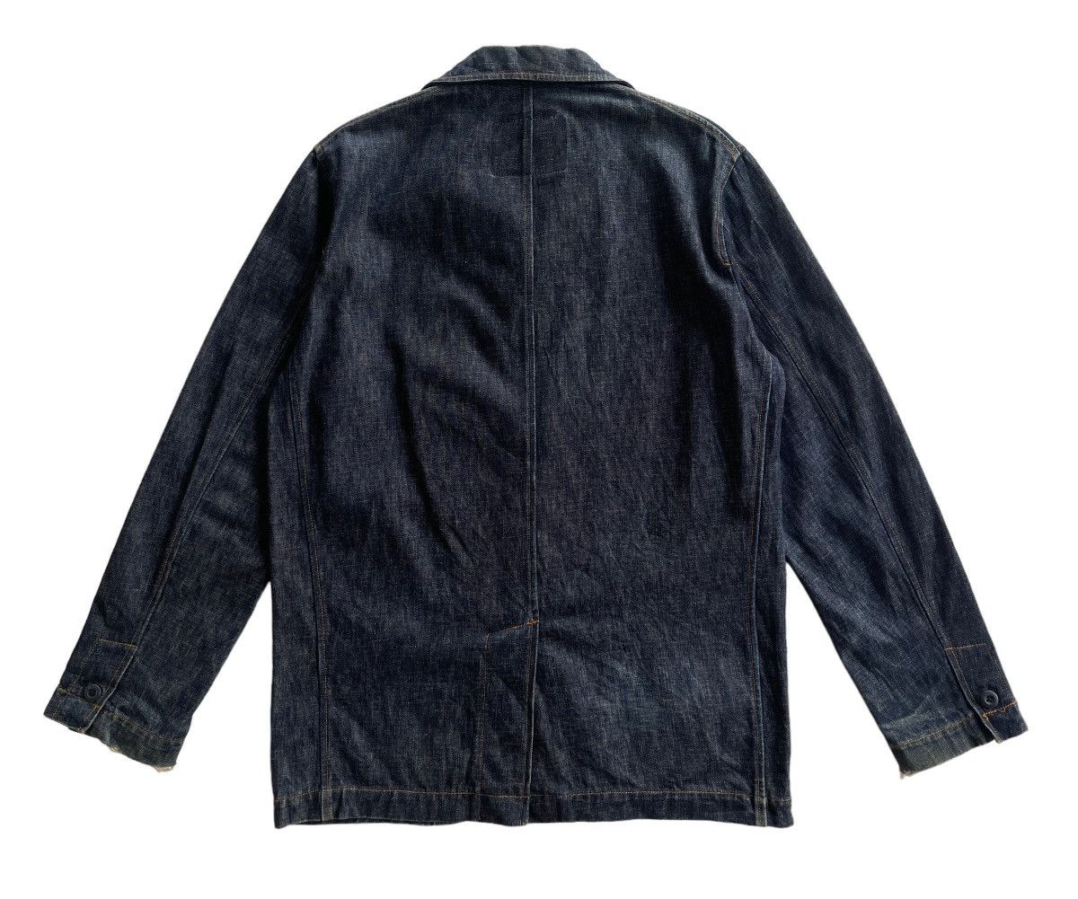 Japanese Brand Vintage Japanese Workers Denim Jacket Size US S / EU 44-46 / 1 - 3 Thumbnail