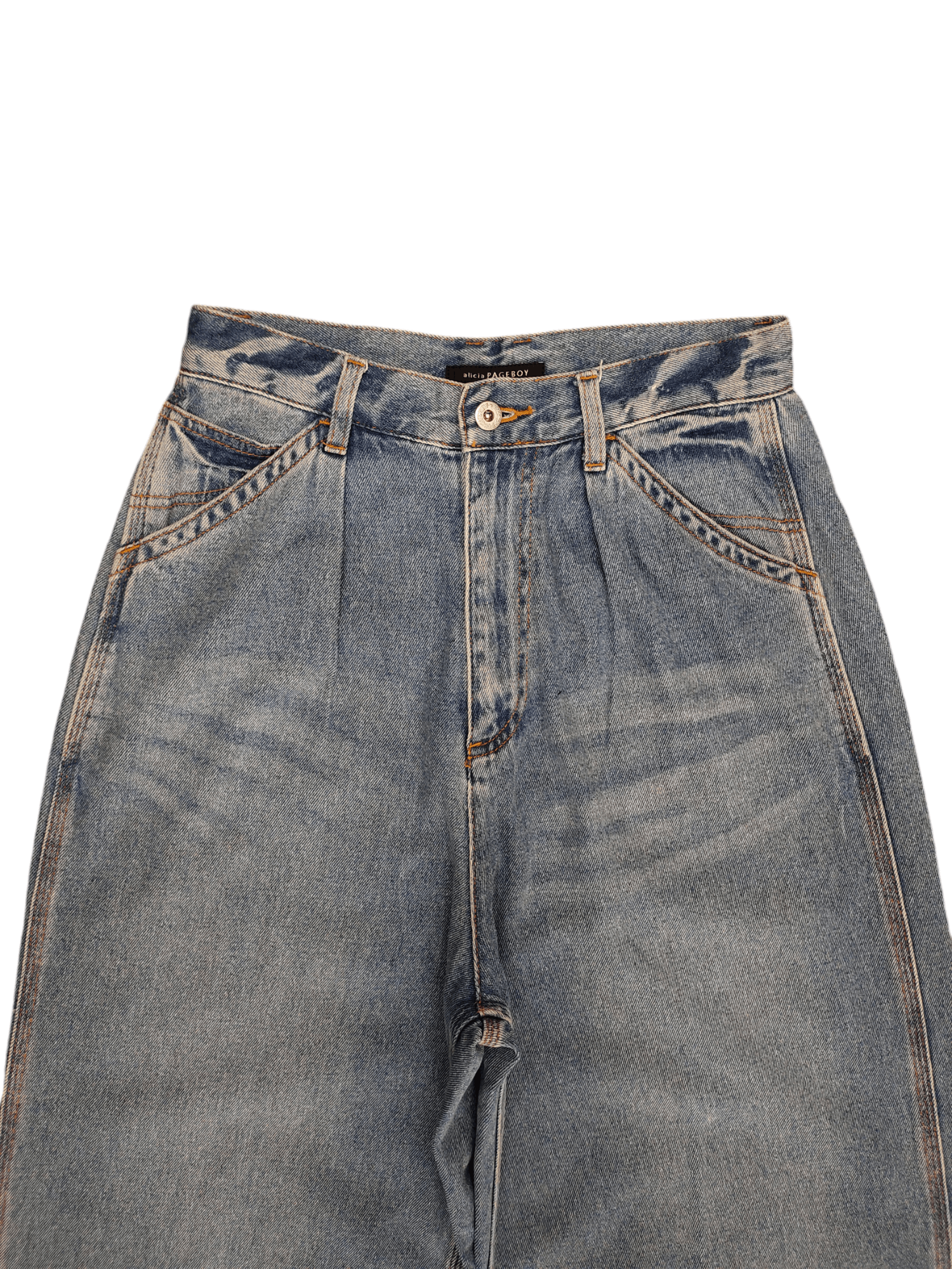 If Six Was Nine Baggy Jeans Pageboy Japan Carpenter Denim Wide Leg Y2k Size US 28 / EU 44 - 2 Thumbnail