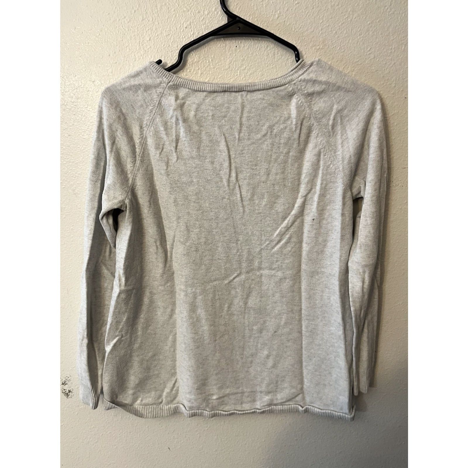 Gap VINTAGE Gap Womens Sweater Pullover Casual Knit Long Sleeve Size Small Gray Crew Neck Fall Spring Womens Size S / US 4 / IT 40 - 2 Thumbnail