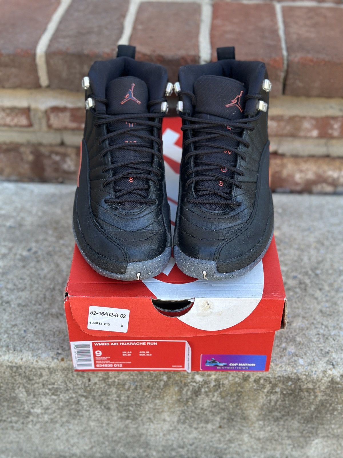 Jordan Brand Nike Air Jordan 12 Utility GS Grind 6Y Size US 6 / EU 39 - 3 Thumbnail