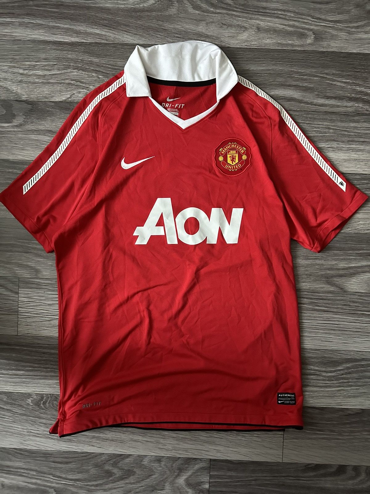 Nike Nike Vintage Manchester United 2013 jersey t shirt hype Size US L / EU 52-54 / 3 - 1 Thumbnail