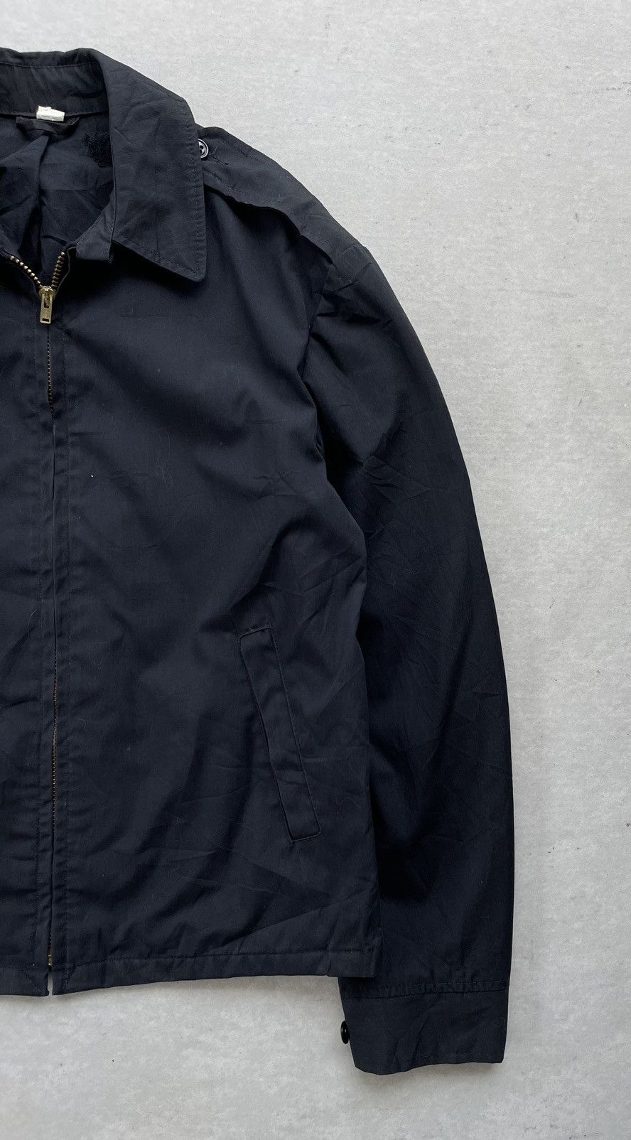 Naval Clothing Factory 🔥VINTAGE 1970'S U.S NAVY MAN'S BOMBER JACKET Size US S / EU 44-46 / 1 - 4 Thumbnail