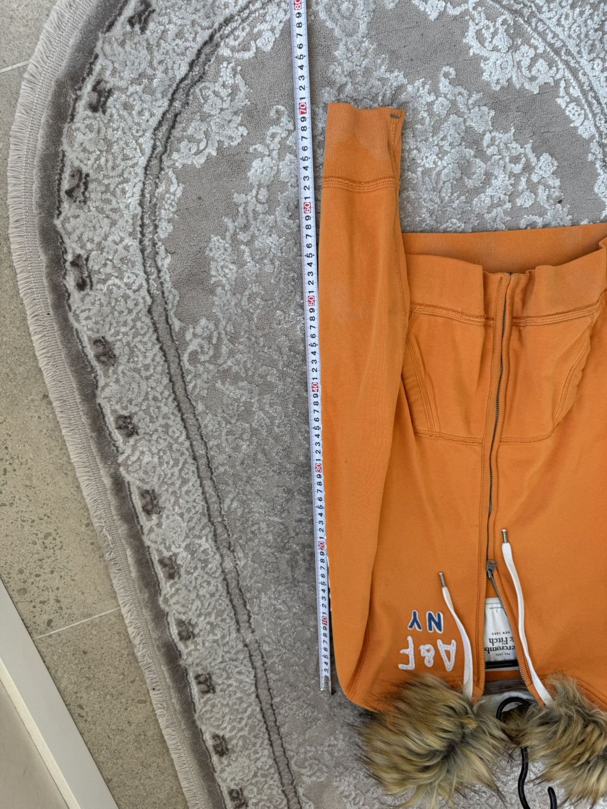 Abercrombie & Fitch Vtg Y2K If6was9 LGB Goa Vibe Abercrombie Fitch fur Hood Size L / US 10 / IT 46 - 10 Thumbnail