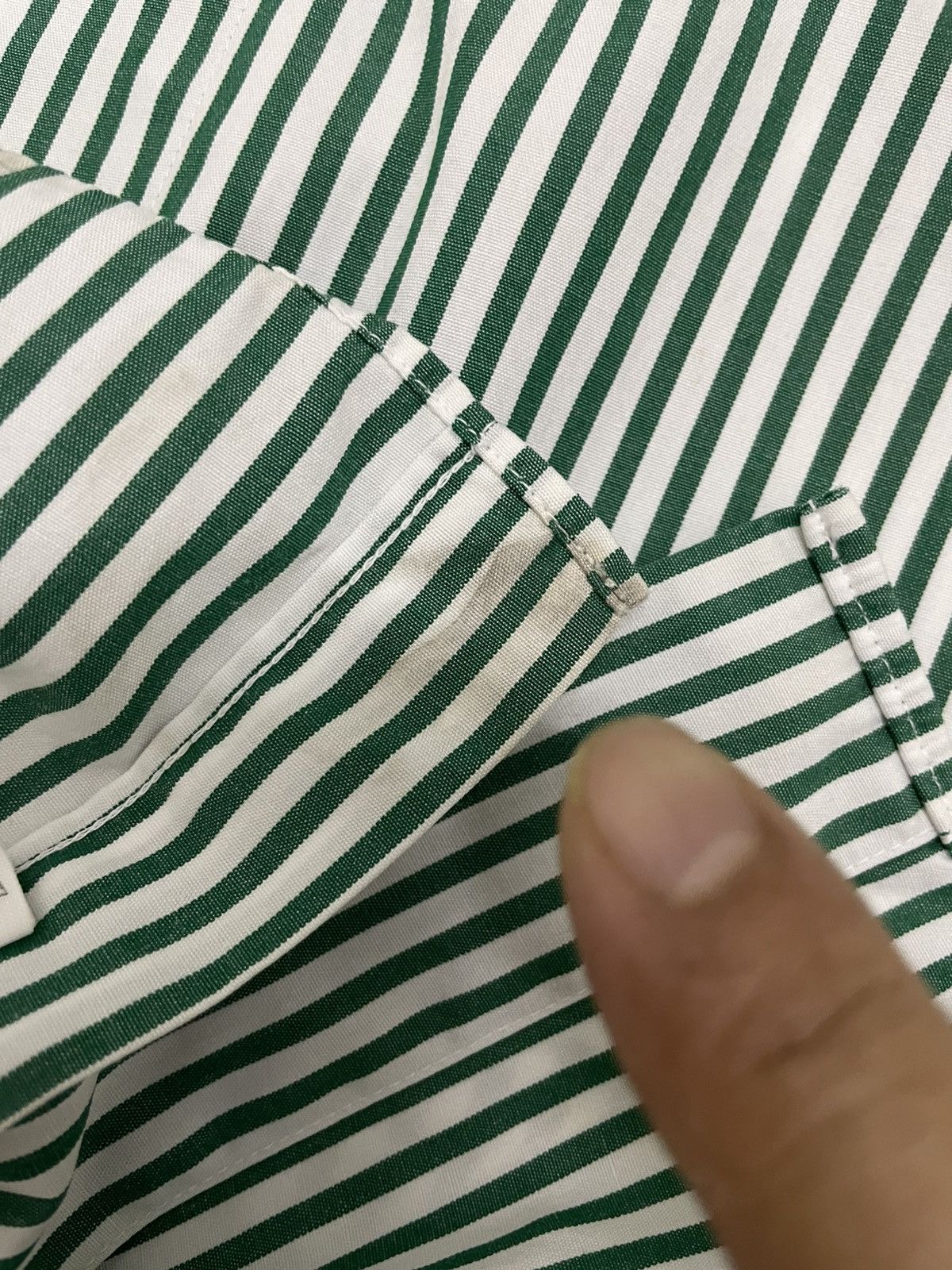 Issey Miyake Striped Design Shirt