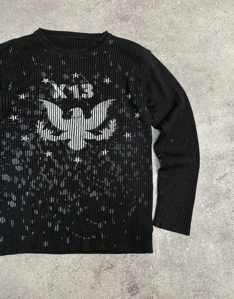 Diesel Vintage Avant Garde Style Striped Sweater Faded Knitted Y2K Size US M / EU 48-50 / 2 - 5 Thumbnail
