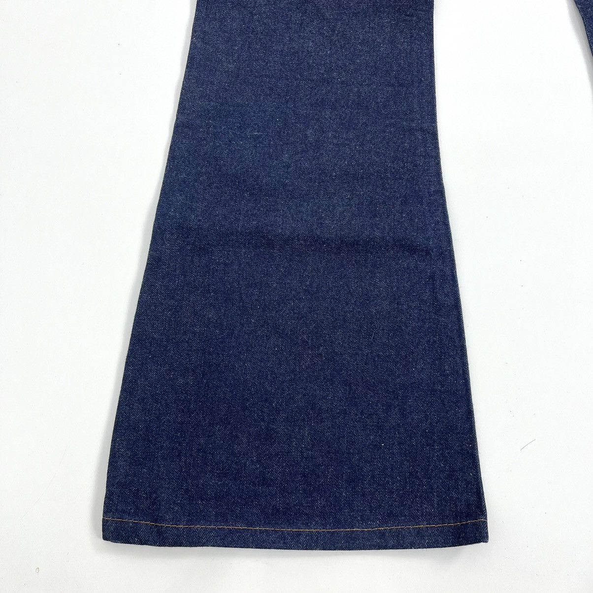 If Six Was Nine × Japanese Brand × Le Grande Bleu (L.G.B.) Crazy Bison Bell Button Bush Pants Bootcut Flared Jeans Size 33" - 15 Thumbnail