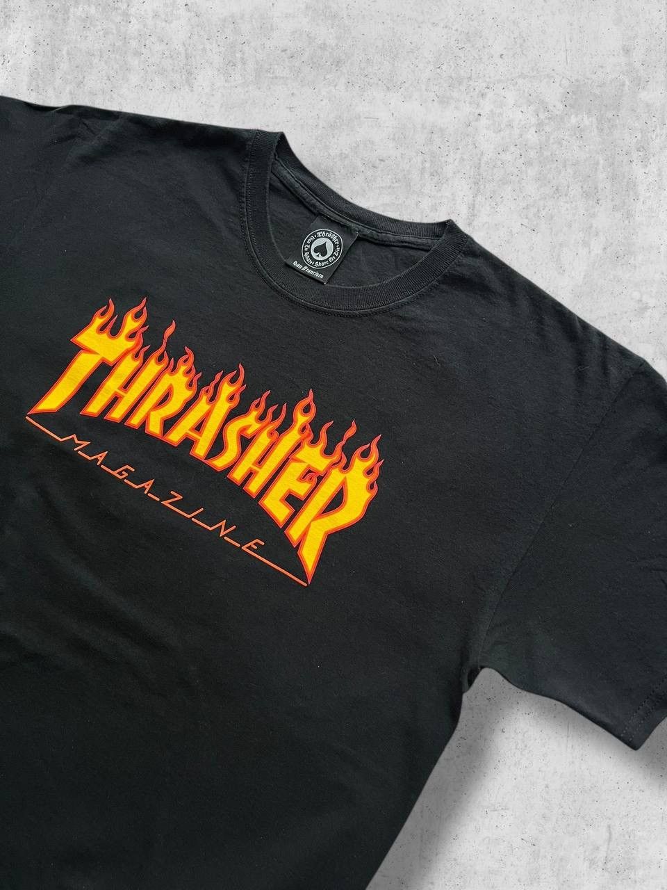Thrasher Thrasher graphic logo flame vintage tee t shirt Size US M / EU 48-50 / 2 - 5 Thumbnail