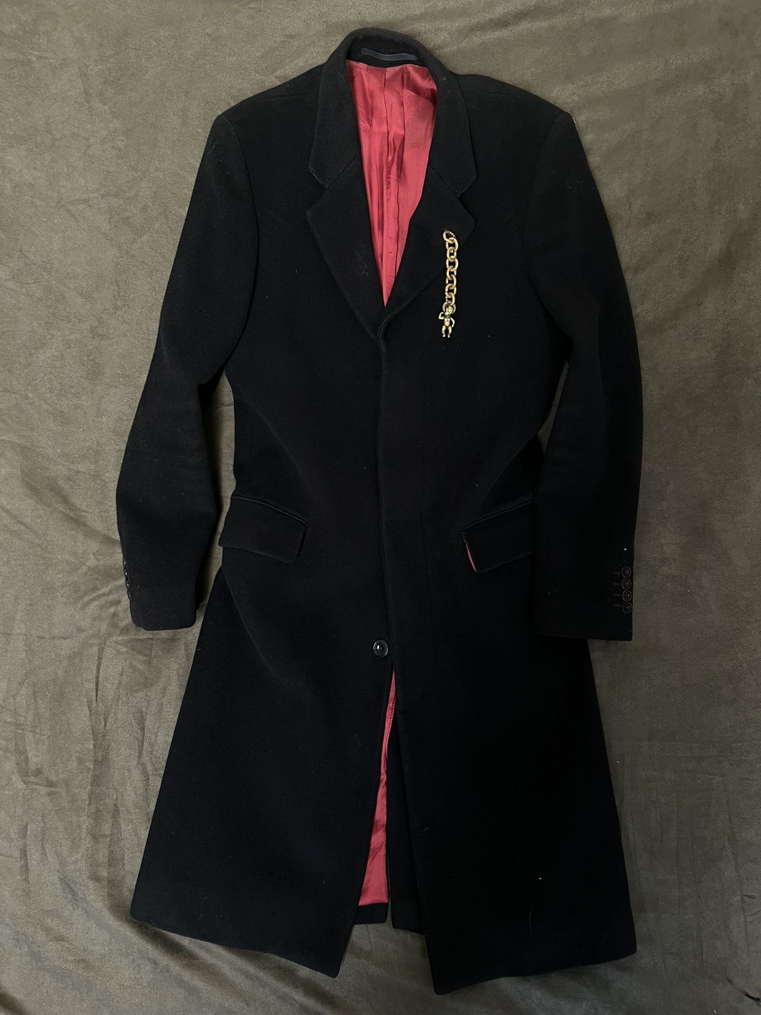 Savile Row London Wool Longcoat Size US M / EU 48-50 / 2 - 1 Thumbnail