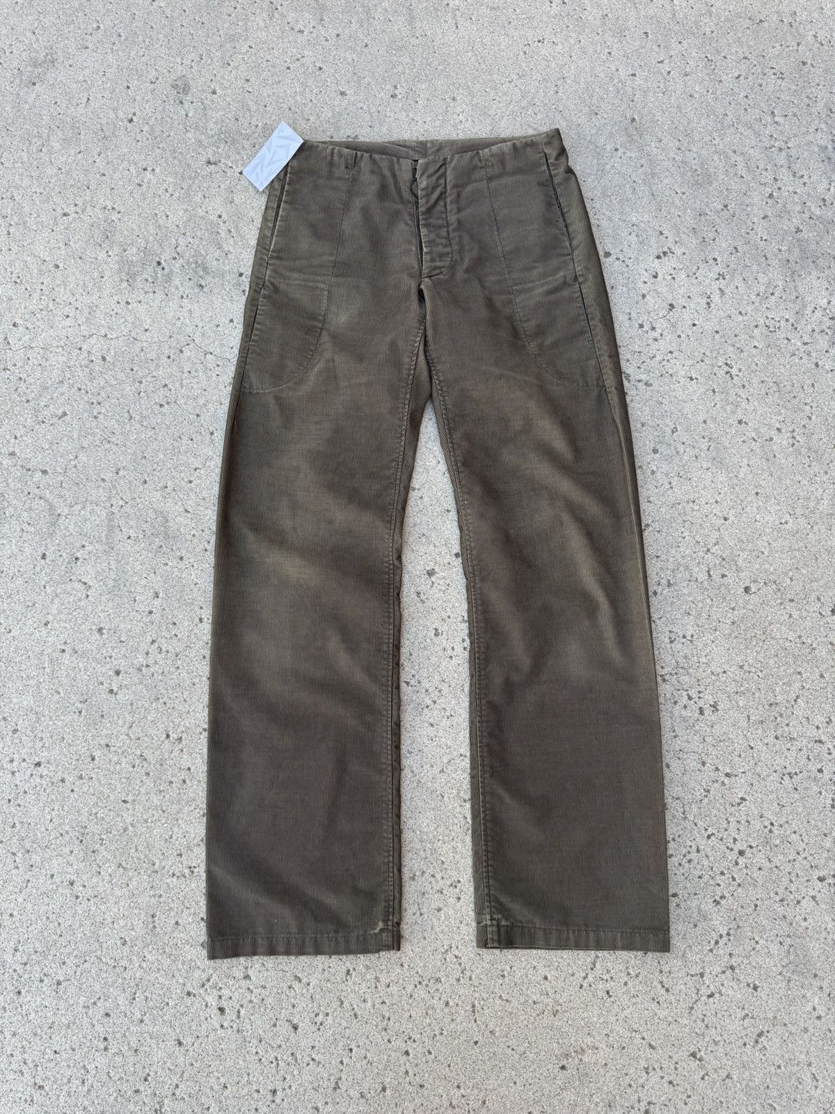 Maison Margiela Maison Margiela Corduroy Trousers Size US 30 / EU 46 - 1 Thumbnail