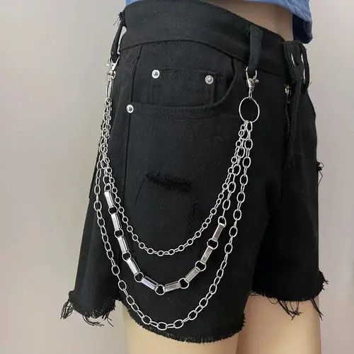 Other Unisex 3 Layer Punk Wallet Keychain Size ONE SIZE - 1 Thumbnail