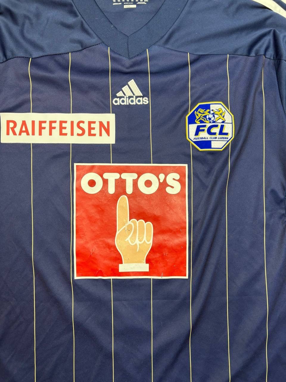 Adidas FC Luzern 2010/11 Away Football Soccer Shirt Jersey Adidas Size US XXL / EU 58 / 5 - 4 Thumbnail