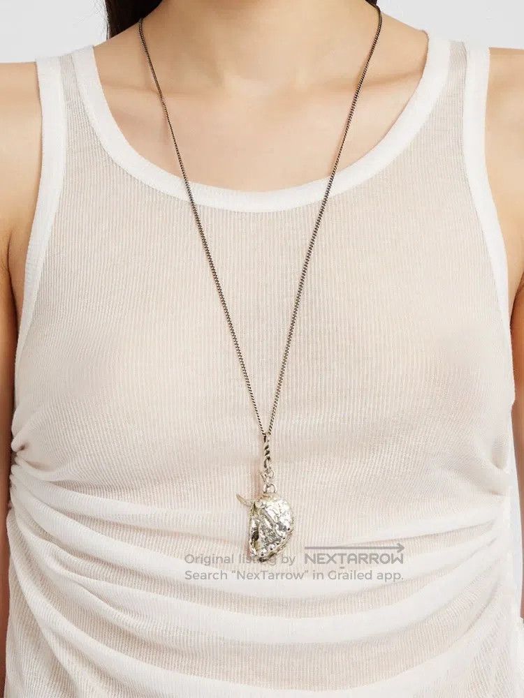 Ann Demeulemeester Ann Demeulemeester 25ss Seashell Moon Necklace Size ONE SIZE - 1 Thumbnail