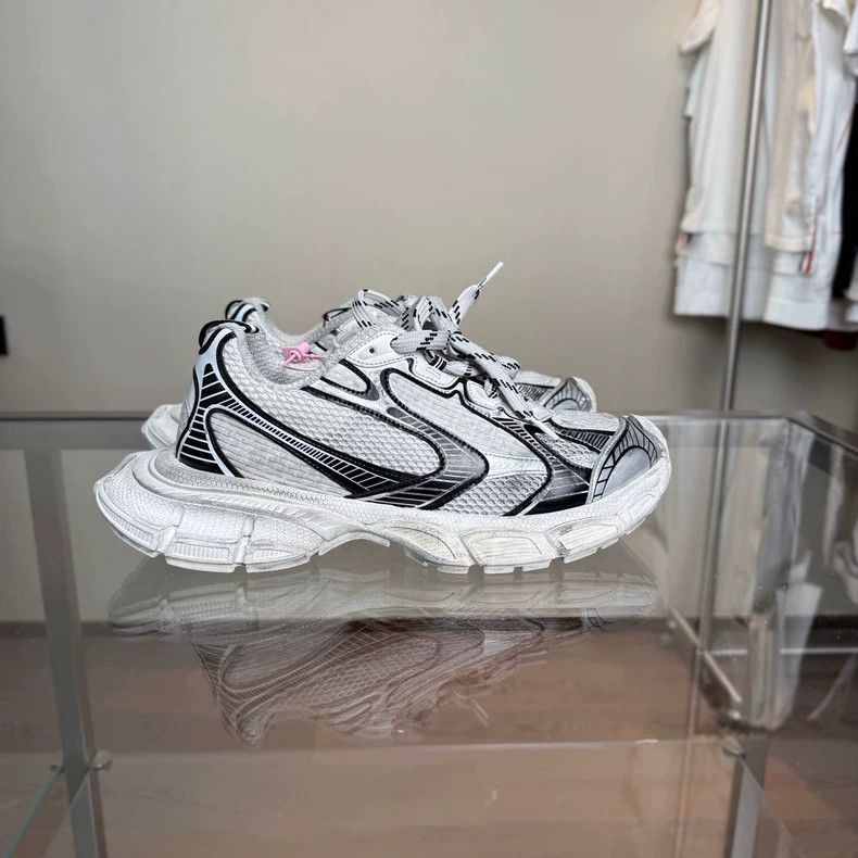 Balenciaga Balenciaga 3XL Gray White Sneakers-2505 Size US 10 / EU 43 - 2 Thumbnail