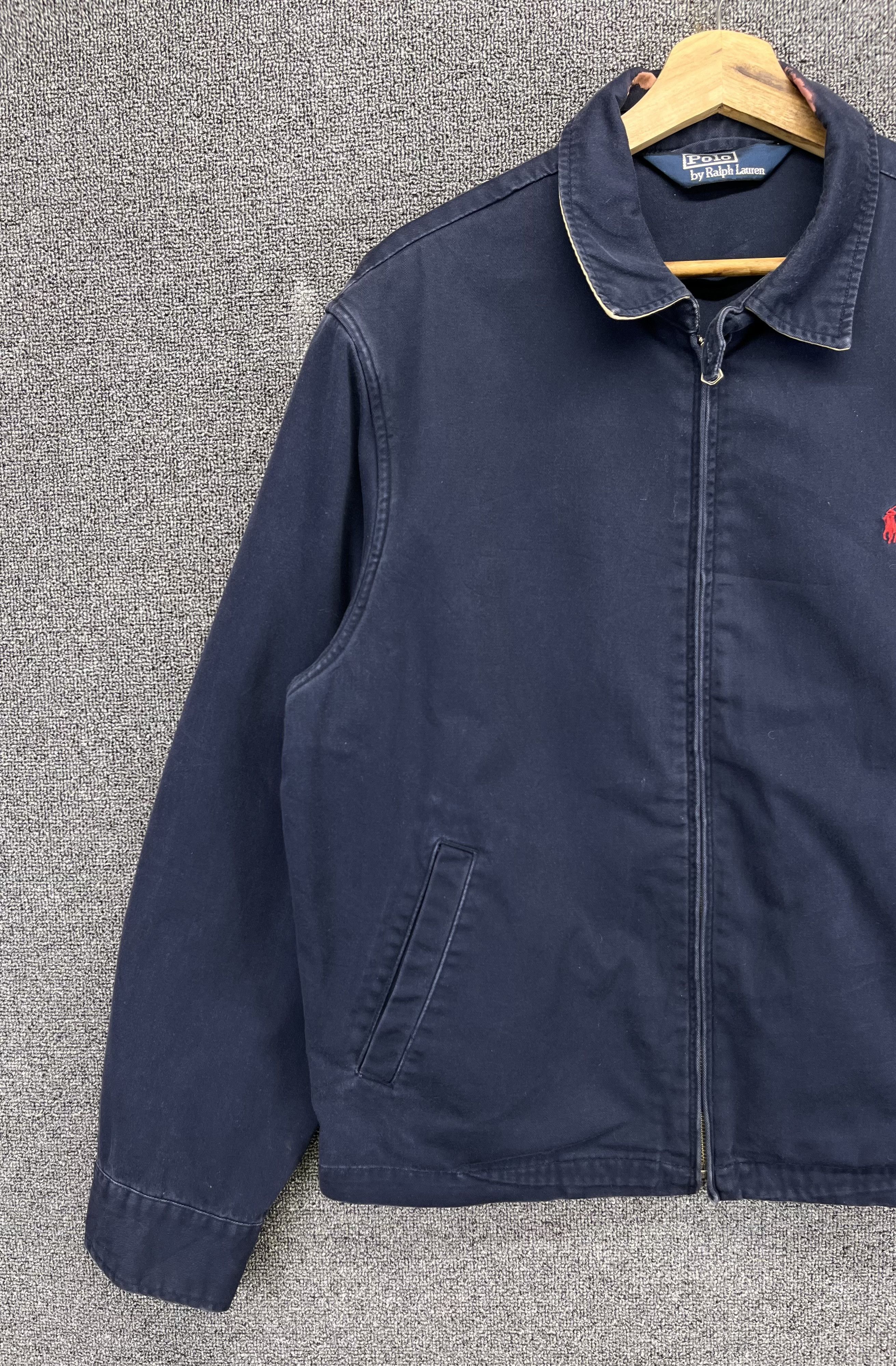 Polo Ralph Lauren Vintage Polo Ralph Lauren Rare Zip Up Jacket Size US M / EU 48-50 / 2 - 2 Thumbnail