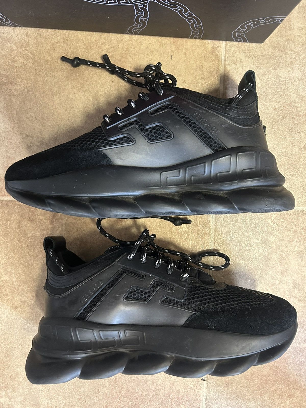 Versace Versace Chain Reaction Black Size US 10 / EU 43 - 4 Thumbnail