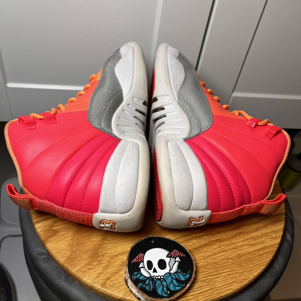Jordan Brand Women’s Air Jordan 12 Retro GS 'Sunrise - Preloved 7W Size US 7 / EU 40 - 8 Thumbnail