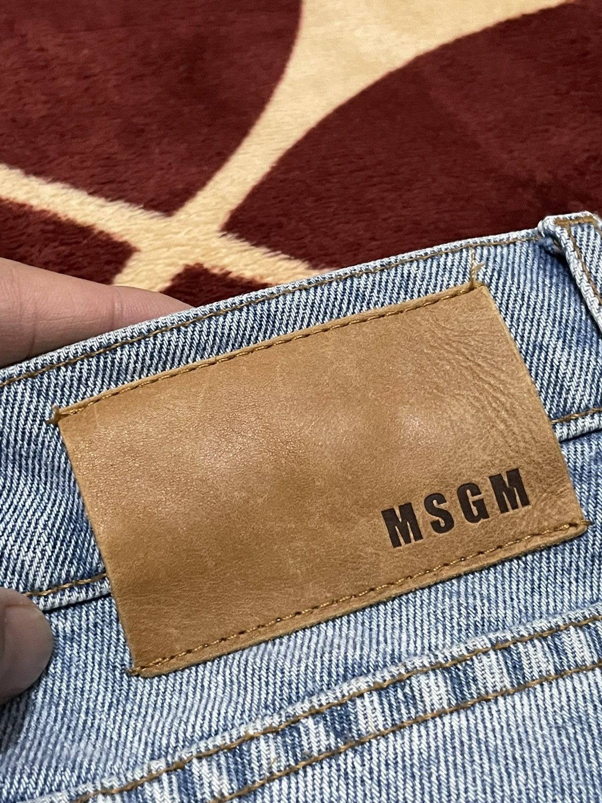 MSGM MSGM MILANO DENIM FADED DISTRESSED Size US 31 - 7 Thumbnail