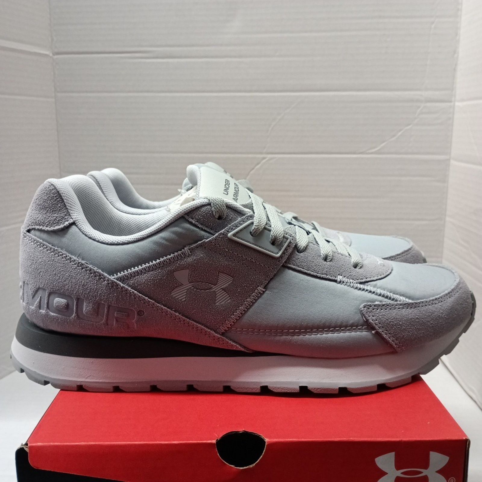 Under Armour Under Armour UA Essential Shoes Men’s Size 11.5 Running Gray Size US 11.5 / EU 44-45 - 1 Thumbnail