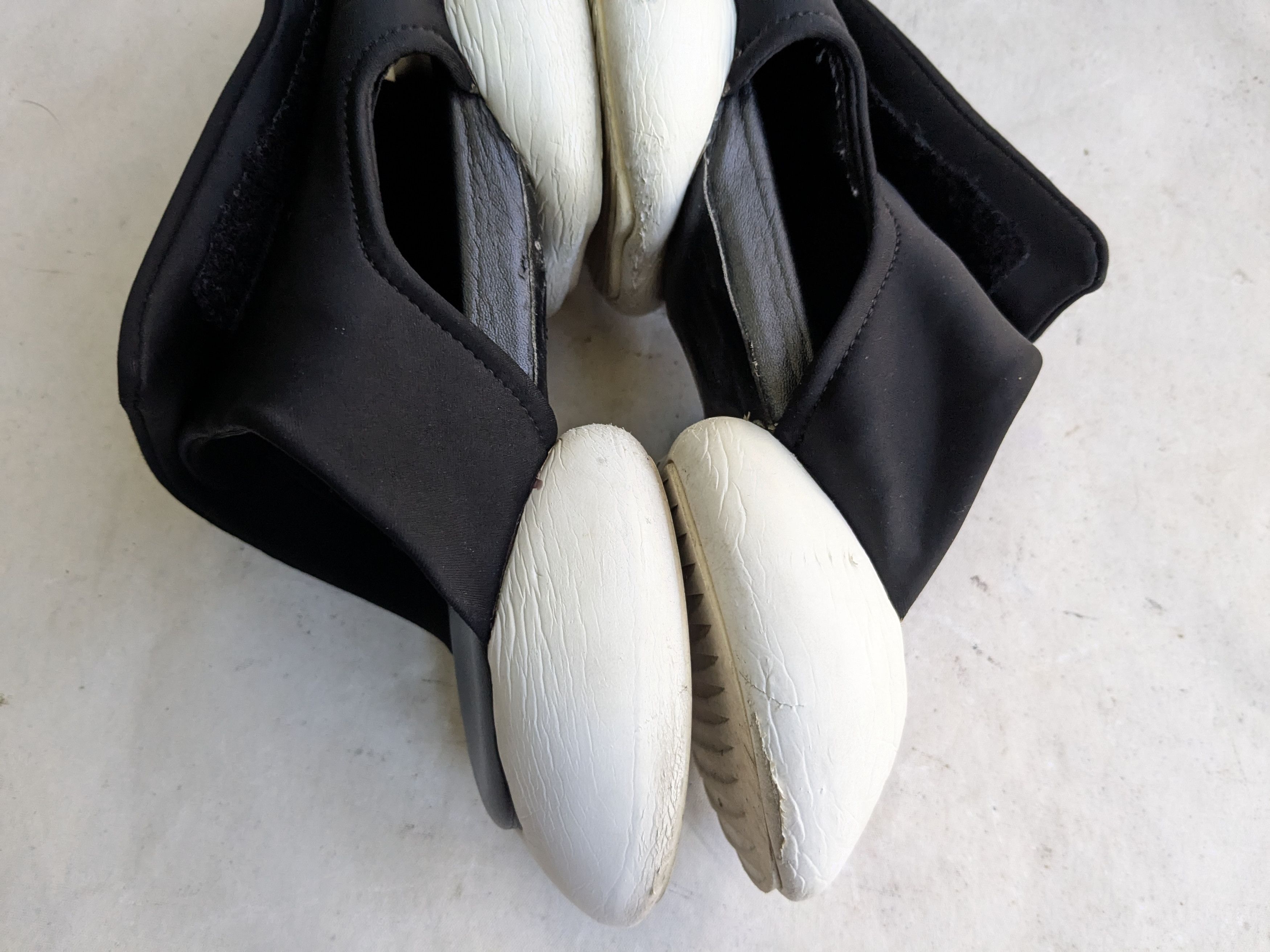 Rick Owens Rick Owen Slides 10 Black White Cargo Sandals Size US 10 / EU 43 - 6 Thumbnail