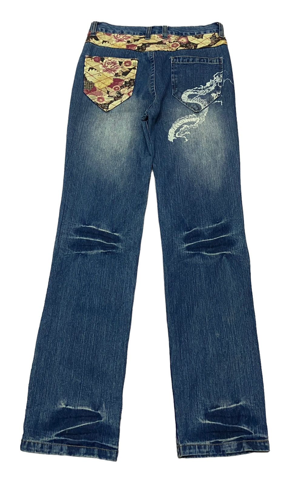 If Six Was Nine × Japanese Brand Rare Design Vintage Japanese Brand Sukajan Jeans 1990s Size US 32 / EU 48 - 2 Thumbnail