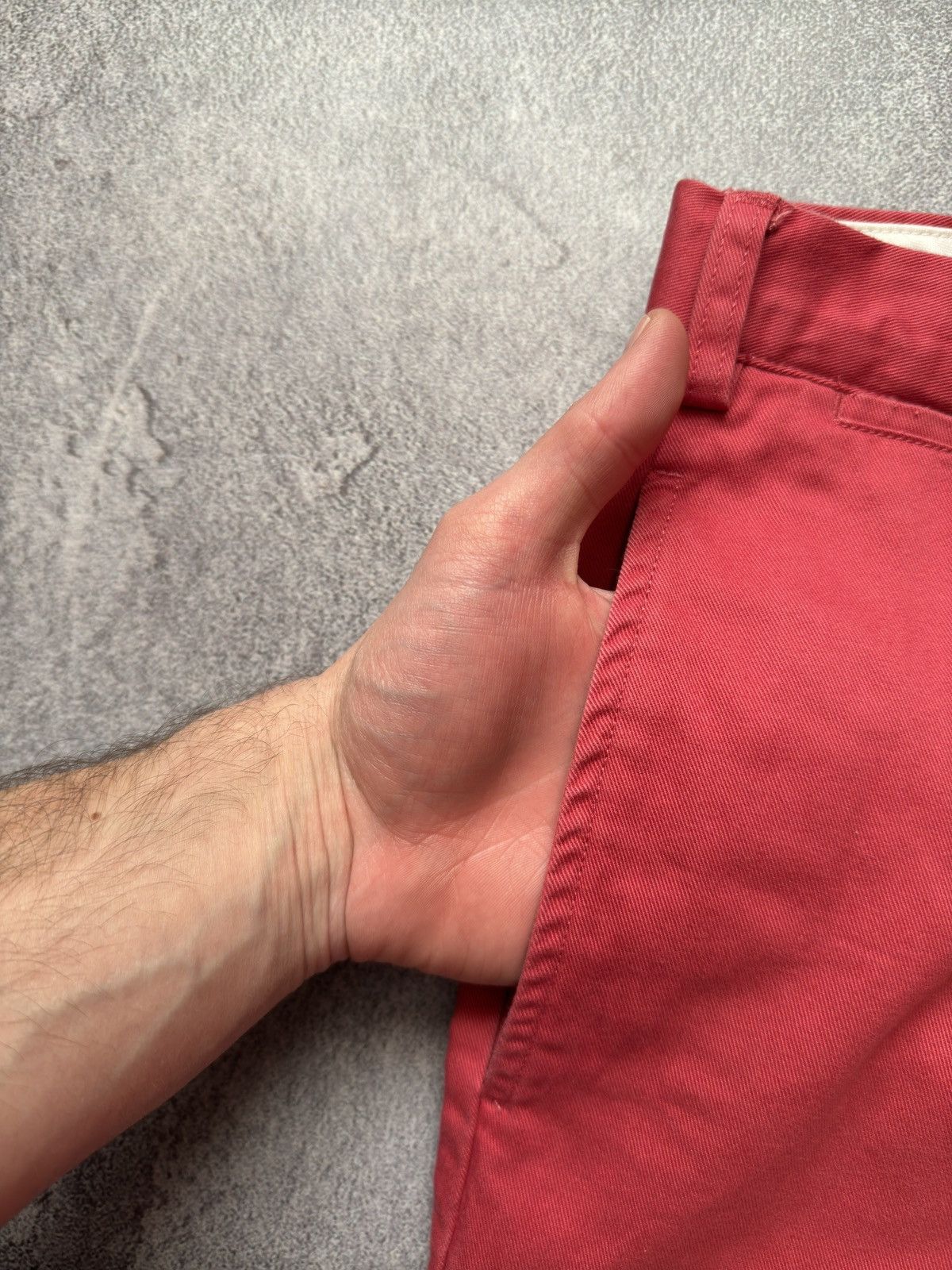Polo Ralph Lauren Polo Ralph Lauren 36/32 pink chino pant trouser Jean 90s Size US 36 / EU 52 - 11 Thumbnail