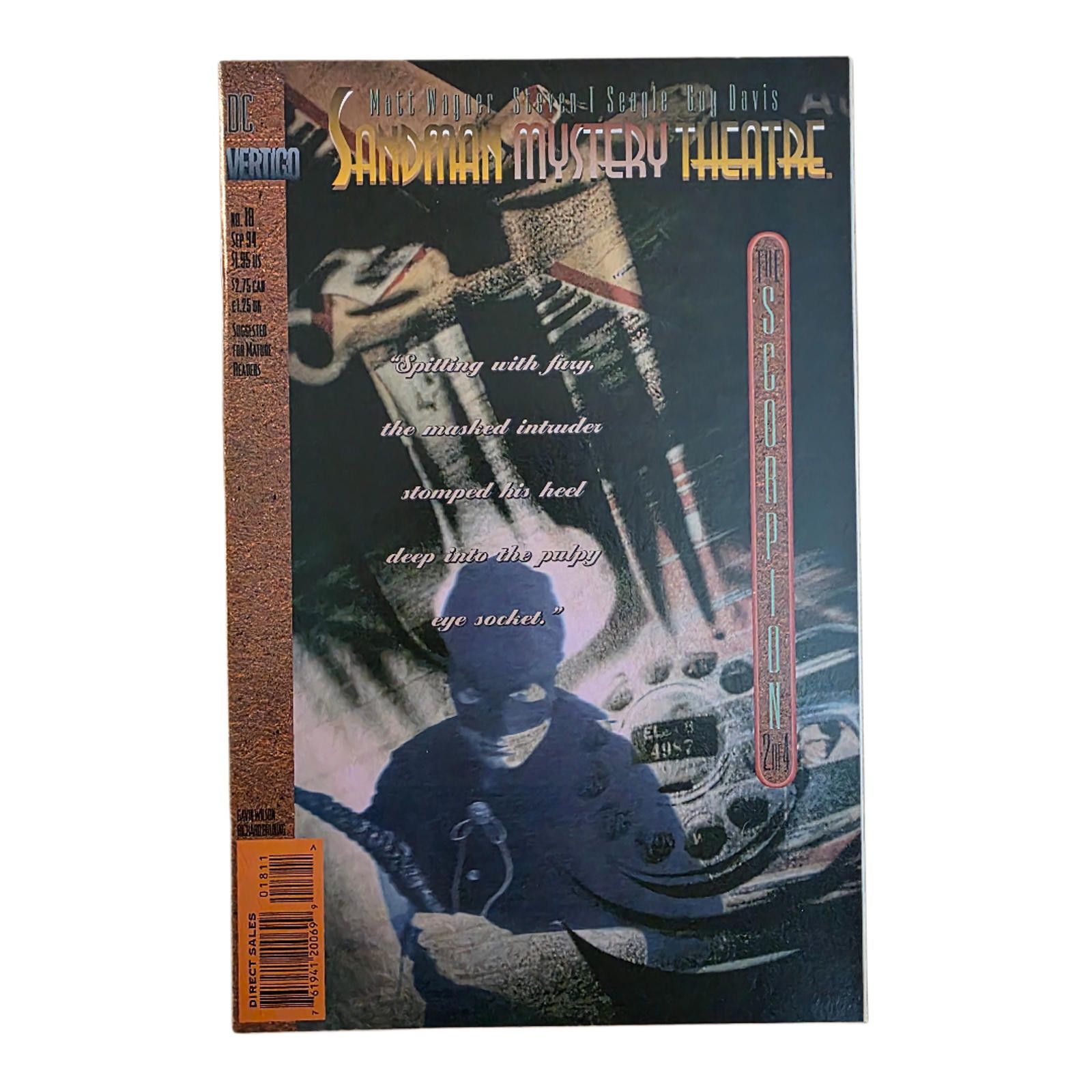 Other Sandman Mystery Theatre #18 NM Vertigo Noir Comic (C) Size ONE SIZE - 1 Thumbnail