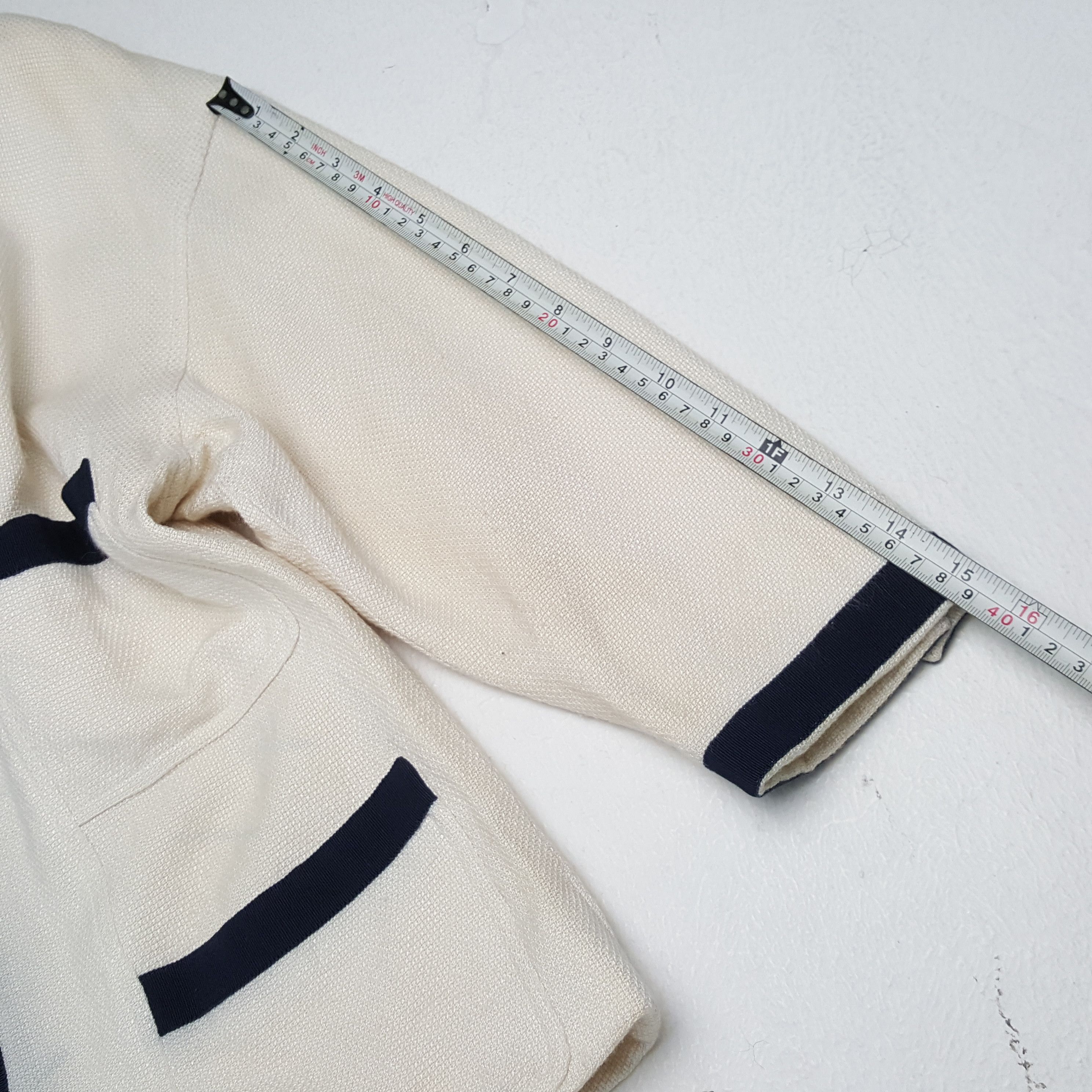 Chanel × Vintage Vintage CHANEL BOUTIQUE Paris Fashion Brand Tweed Jacket Size M / US 6-8 / IT 42-44 - 5 Thumbnail