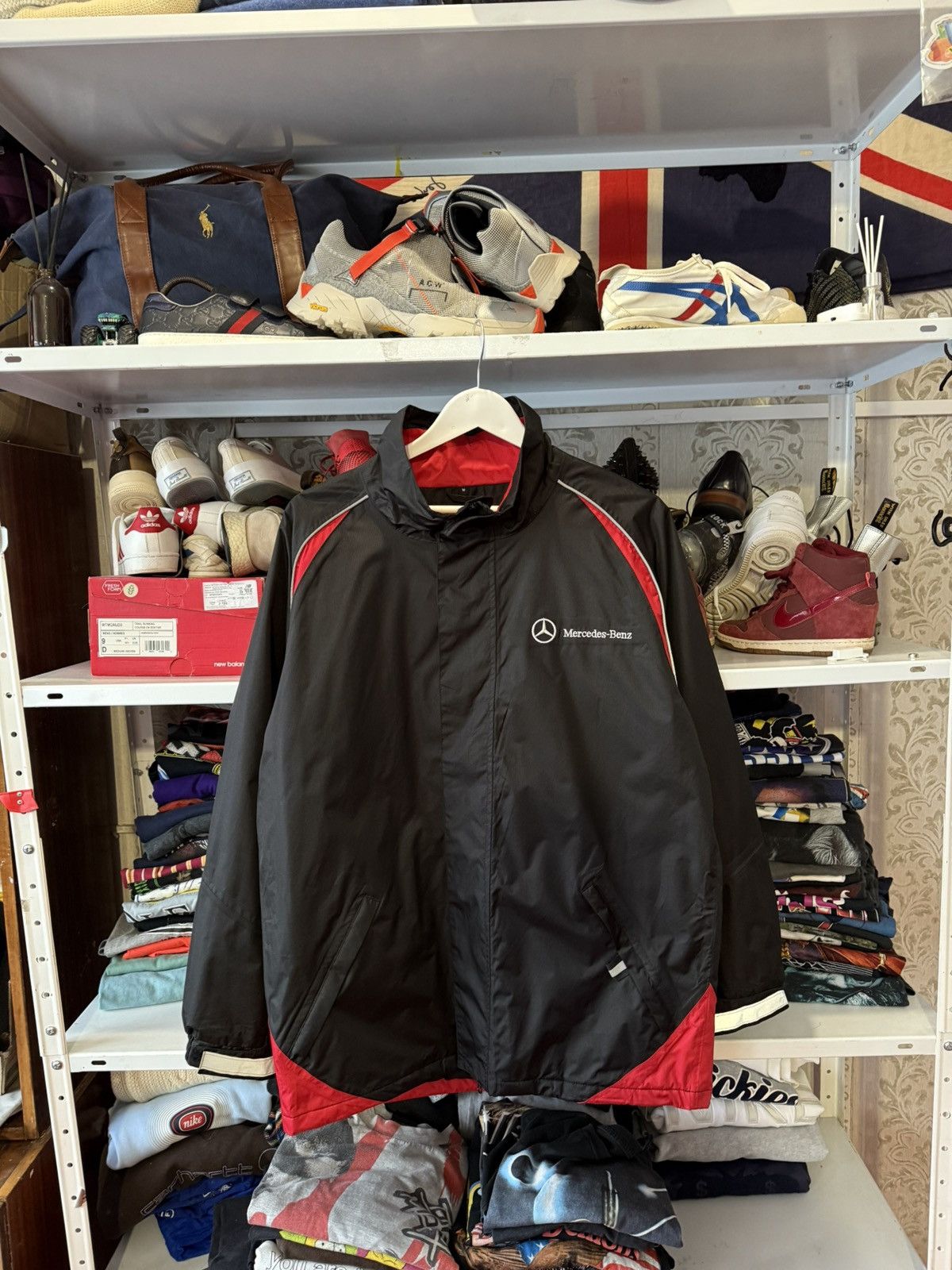 Mercedes-Benz Mercedes-Benz Vintage Racing Bomber Jacket 90's Y2K Size US M / EU 48-50 / 2 - 1 Thumbnail
