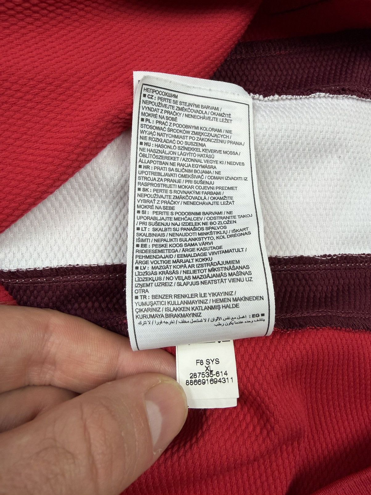 Nike Vintage Nike Arsenal 2008-2010 Home Kit Size XL Size US XL / EU 56 / 4 - 8 Thumbnail