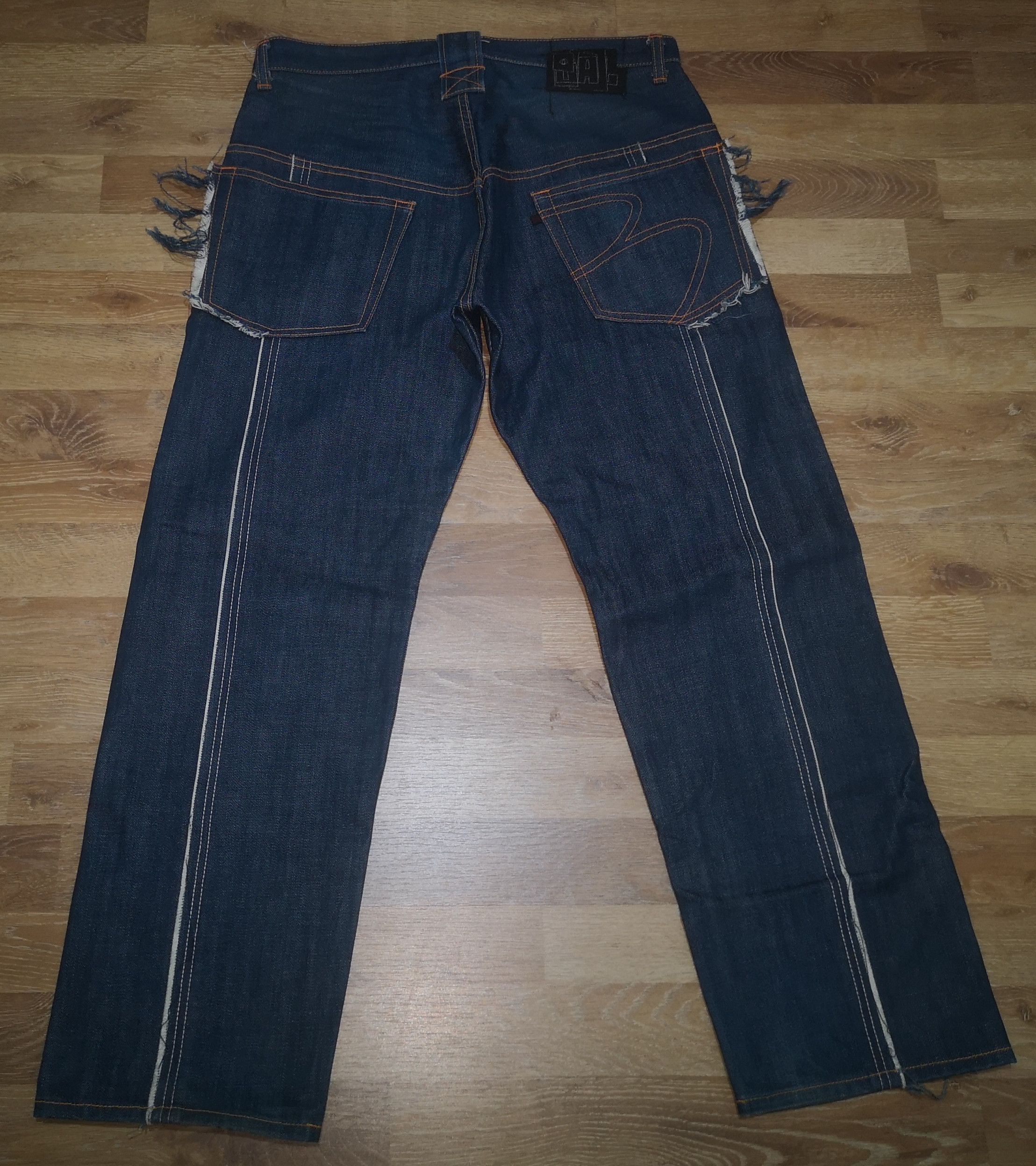 Japanese Brand Vintage Japan Brand Balancewear Design AW2003 Denim Size US 33 - 1 Thumbnail