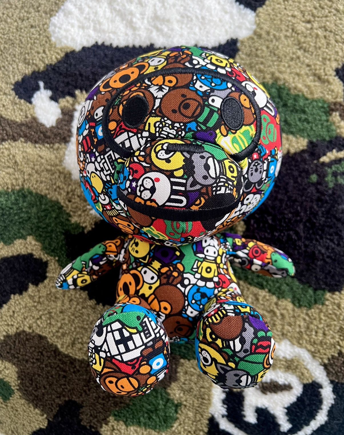 image of Bape Baby Milo All Animals Plush, Men's