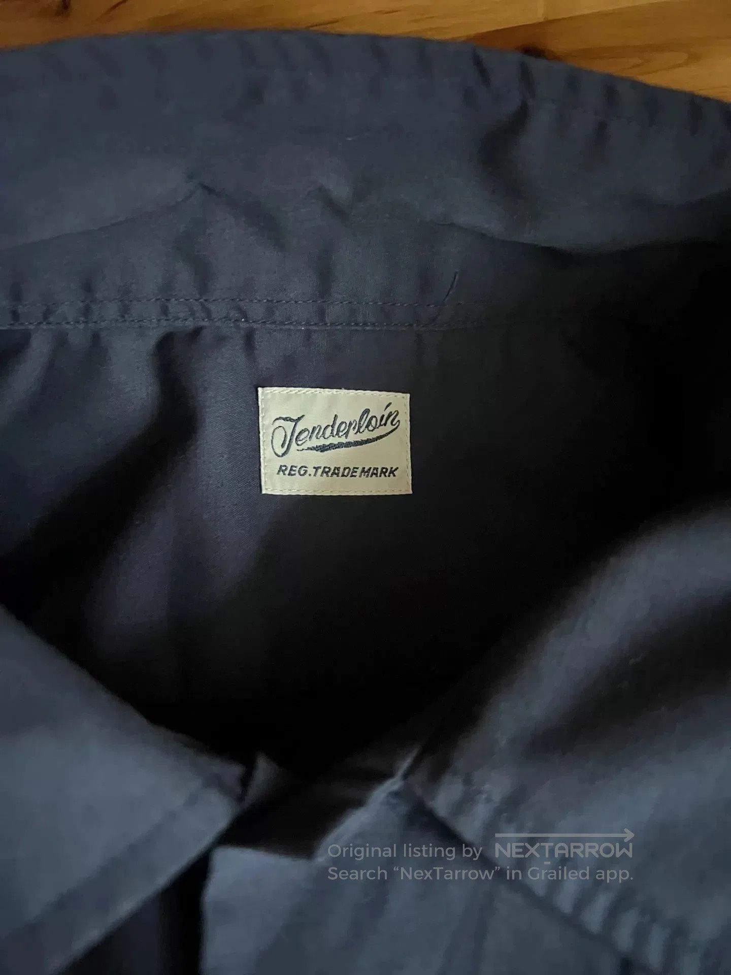 Tenderloin Tenderloin Indigo Bowling Short-Sleeve Shirt. Size US S / EU 44-46 / 1 - 8 Thumbnail