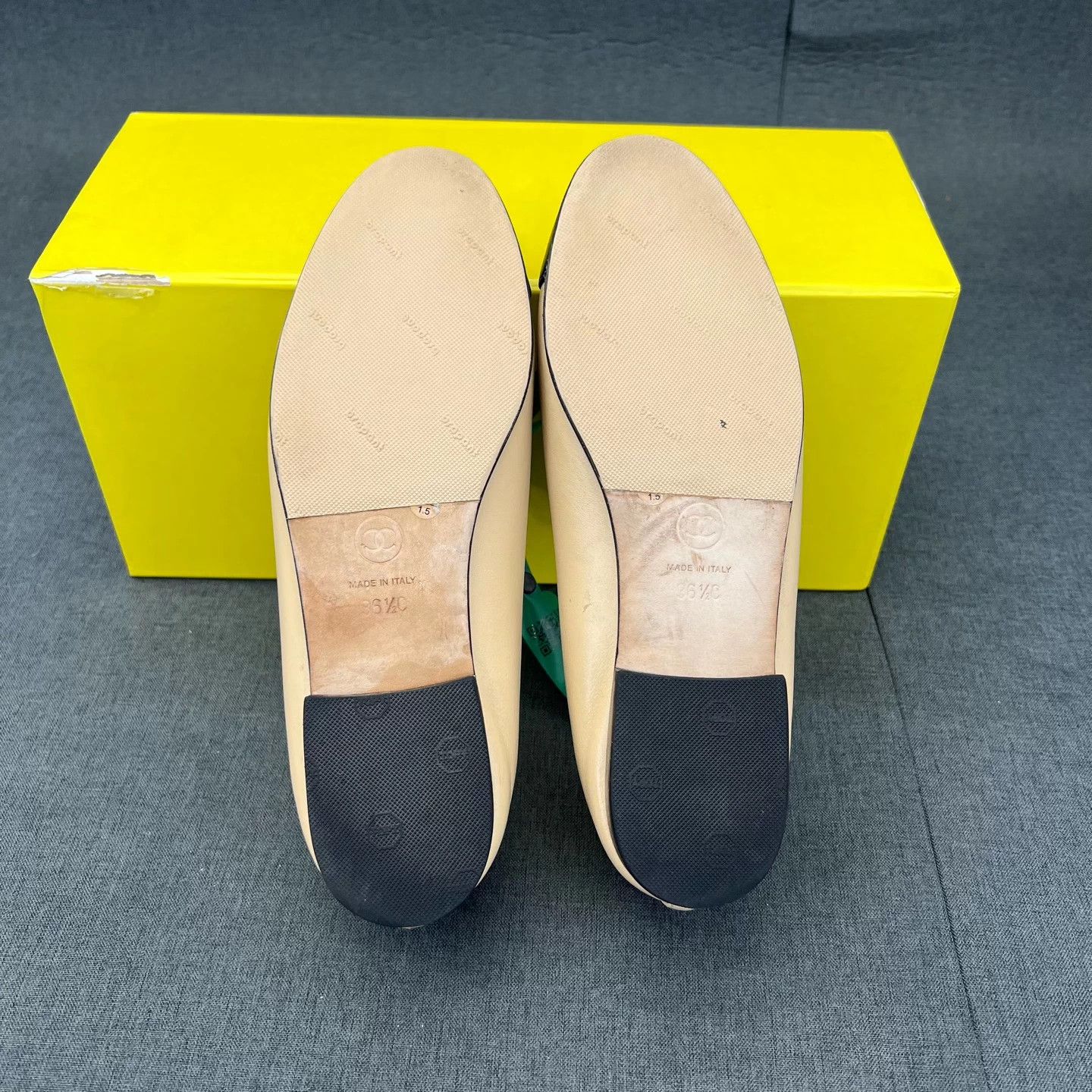 Chanel Chanel Beige Fisherman Shoes 36.5 New Resoled Size US 5.5 / IT 35.5 - 6 Thumbnail