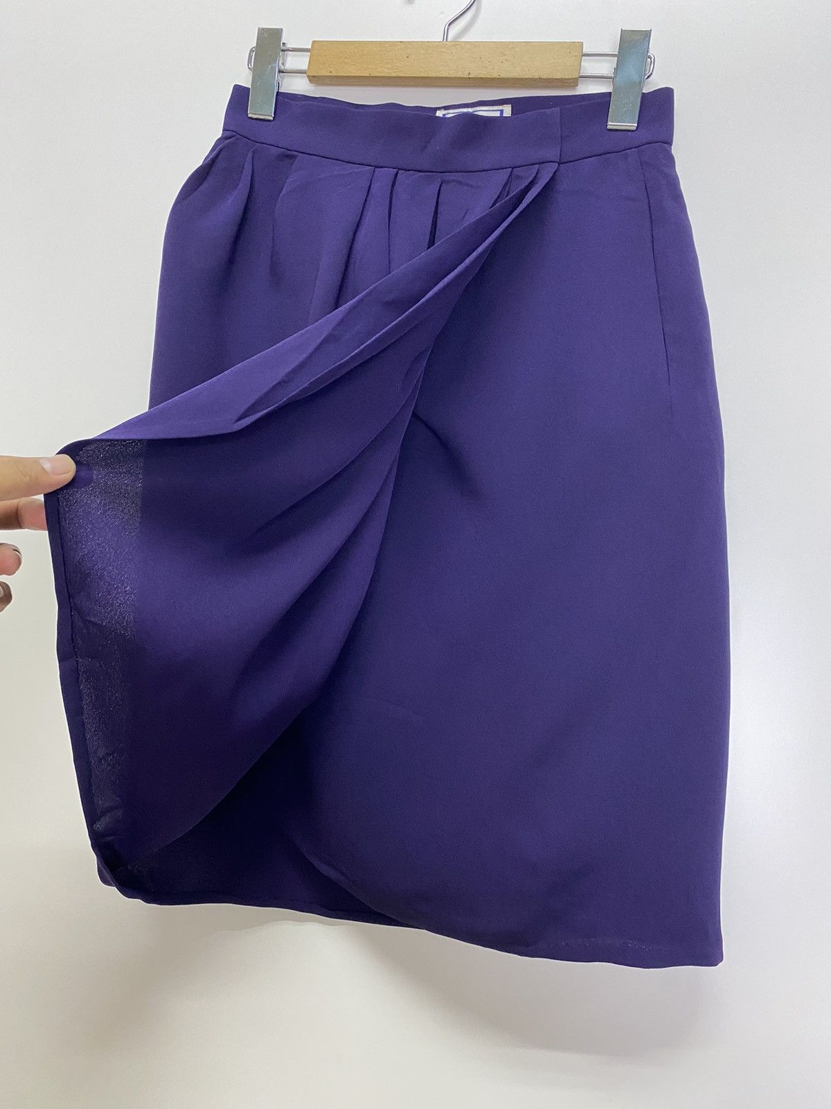 Vintage × Yves Saint Laurent Vintage YSL midi skirts Size 26" / US 2 / IT 38 - 4 Thumbnail